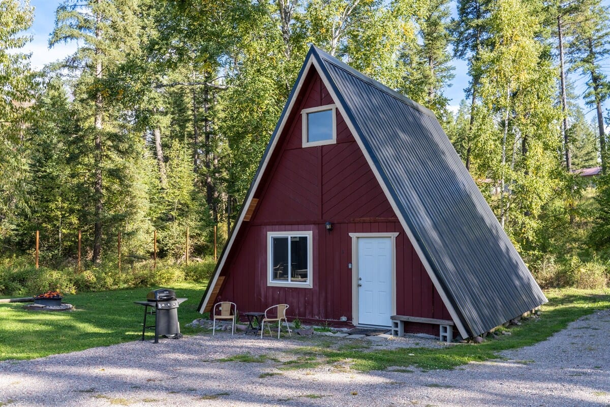 A-Frame at Spotted Bear Retreat
